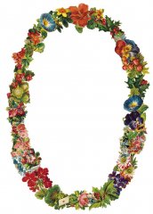 BFC0134 Victorian Floral Wreath