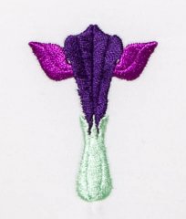 Art Nouveau Small Iris