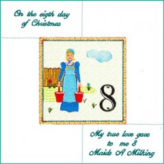 BFC1950 Eighth Day of Christmas