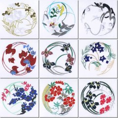 BFC1001 Japanese Quilt Circles
