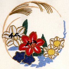 BFC1006 JAPANESE QUILT CIRCLES II - 07