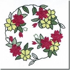 BFC30617 BFC1015 Japanese Quilt Circles III -07