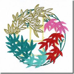 BFC30620 BFC1015 Japanese Quilt Circles III -05