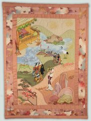 BFC1032 Japanese Fantasy Garden Art Quilt