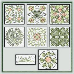 BFC1109 QIH or Reg Sheer Quilt Blocks I