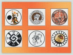 BFC1147 Mayan Quilt Circles