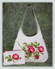 BFC1148 Wild Roses Handbag