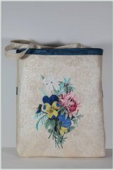 BFC1165 Spring Bouquet Super Tote
