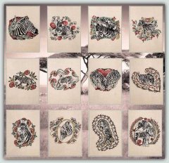 BFC1193 Decorative Elements Series Filled Zebras