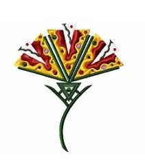 RMG11  Recycled Rainbow Flower