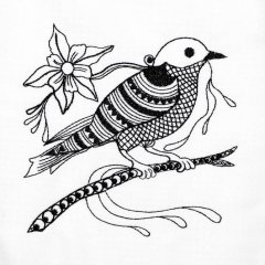 BFC1217 Blackwork Birds 10