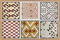 BFC1240 QIH- African Textile Squares