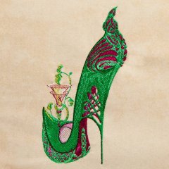 BFC1261 Sally King's Calendar Shoes 2014 - 01-02