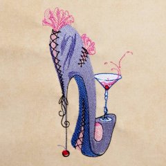 BFC1261 Sally King's Calendar Shoes 2014 - 01-05