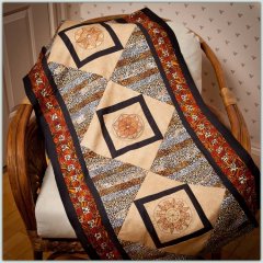 BFC1265 Sheer Mandala Quilt Circles
