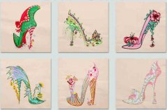 BFC1279 Sally King's 2014 Calendar Shoes - Part 2