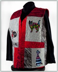 BFC1335 Embellished Cats
