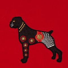 BFC1341 Embellished Dogs - 02
