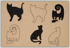 BFC1343 Cats-Outlines and Silhouettes