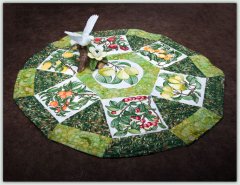 BFC1350 Botanical Fruit Woodcuts Quilt Blocks