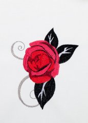 Red Roses - Black Scrolls 6