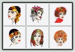 BFC1387 Classy Ladies - Portraits