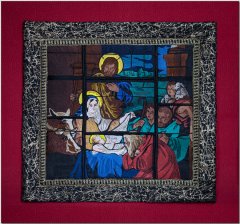 BFC1393 Stained Glass Nativity