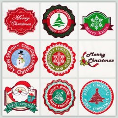 BFC1411 Christmas Labels
