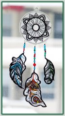 BFC1436 Dream Catchers for Organza