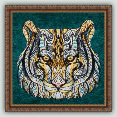 BFC1438 Large Tribal Tiger