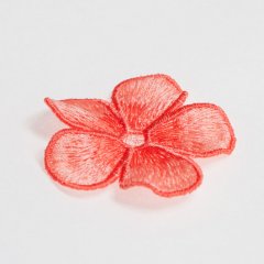 BFC1450 FSL Coral Satin Flower