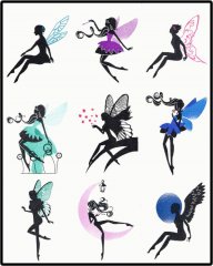 BFC1461 Fanciful Fairies