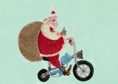 BFC30370 Santa on a Moped