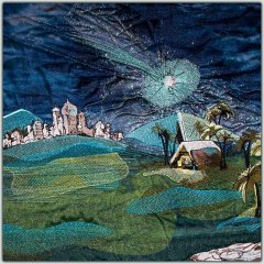 BFC1500 Art Quilt Project Approach of the Three Kings - Background