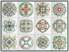 BFC1528 12th Anniversary Quilt Circles
