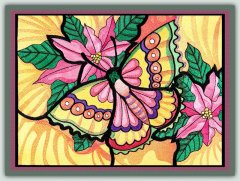 BFC1552 Ching Chou's Stained Glass Butterfly IV