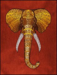 BFC1565 Large Decorative Bronze Elephant