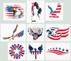 BFC1566 US Patriotic Designs