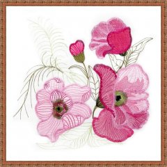 BFC1573 Large Floral Applique