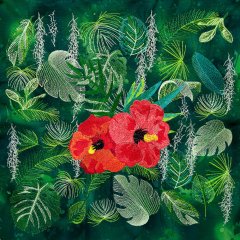 BFC1592 Backgrounds - Jungle Leaves