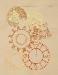 Steampunk Background 6