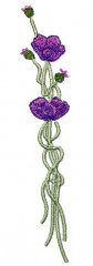 Art Nouveau Tall Anenome