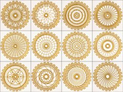 BFC1603 Steampunk Quilt Circles
