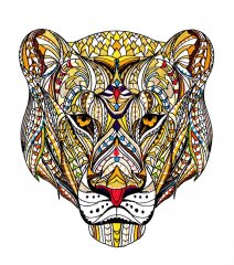 BFC1607 Large Tribal Lioness
