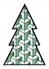 BFC1618 Patchwork Christmas Trees 09