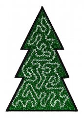 BFC1618 Patchwork Christmas Trees 11