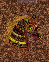 BFC1655 Embellished Horses - 03
