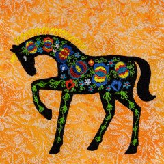 BFC1655 Embellished Horses - 06