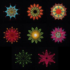 BFC1660 Ornamental Mandala Designs