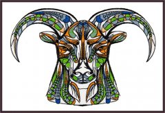 BFC1665 Large Tribal Ram
